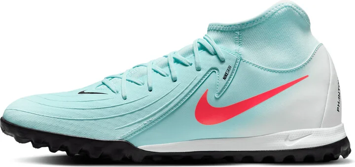 Nike Men's Phantom Luna 2 Academy Turf High-Top Soccer Shoes in Green | FJ2566-300