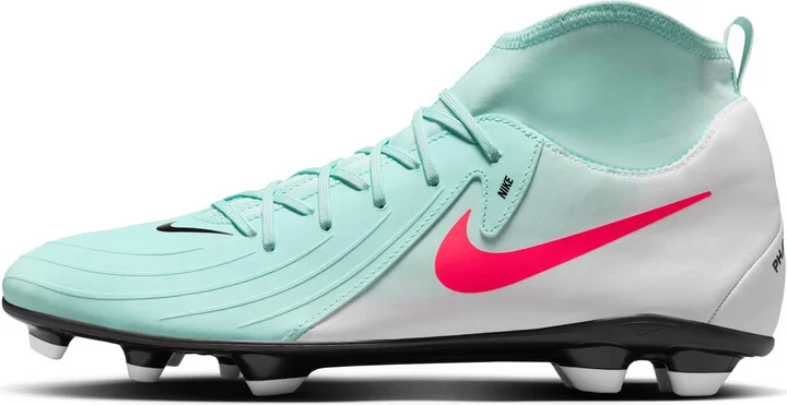 Nike Men's Phantom Luna 2 Club Multi-Ground High-Top Soccer Cleats in Green | FJ2558-300