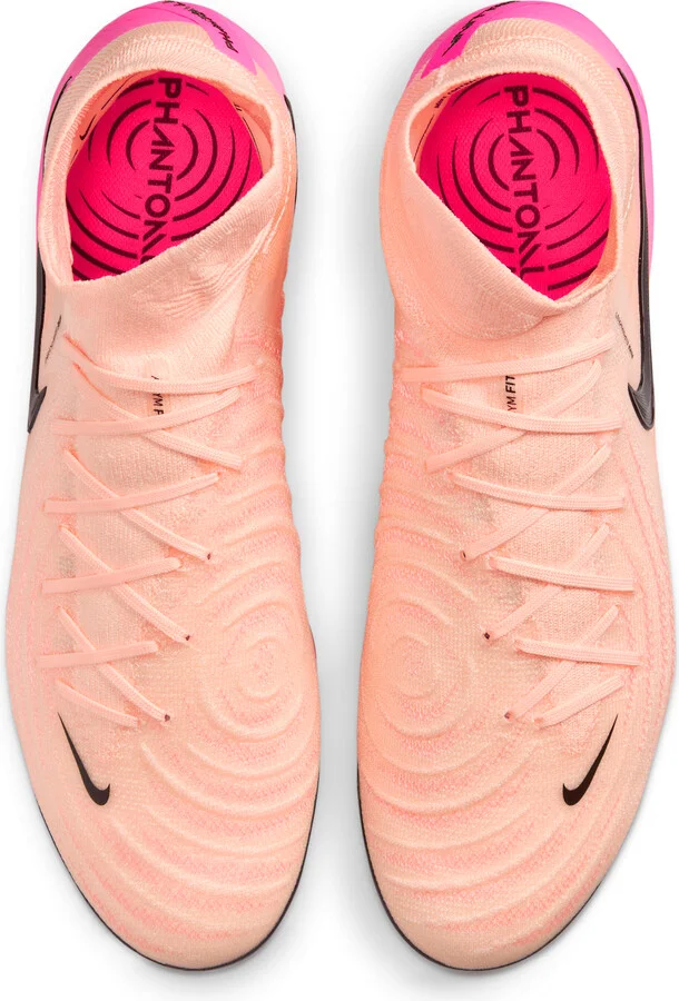 Nike Men's Phantom Luna 2 Elite Firm-Ground High-Top Soccer Cleats in Orange | FJ2572-800 - Image 4