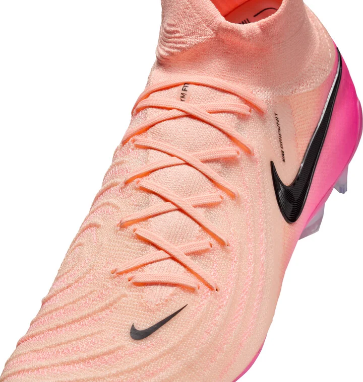 Nike Men's Phantom Luna 2 Elite Firm-Ground High-Top Soccer Cleats in Orange | FJ2572-800 - Image 8