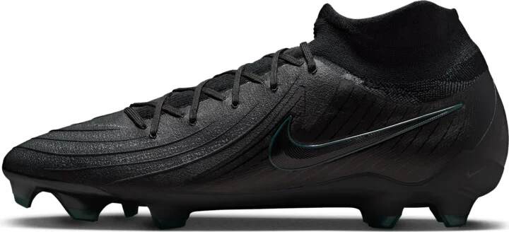 Nike Men's Phantom Luna 2 Pro Firm-Ground High-Top Soccer Cleats in Black | FJ2575-002