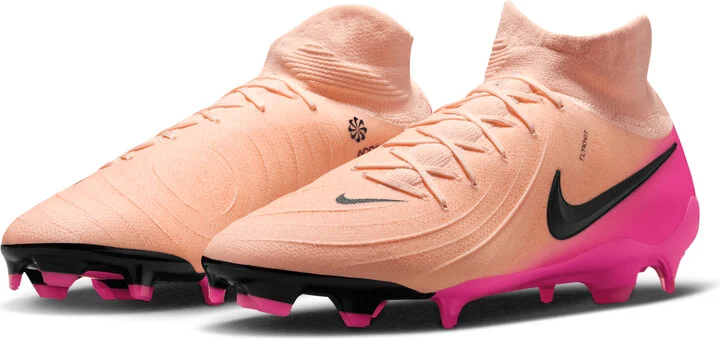 Nike Men's Phantom Luna 2 Pro Firm-Ground High-Top Soccer Cleats in Orange | FJ2575-800 - Image 5