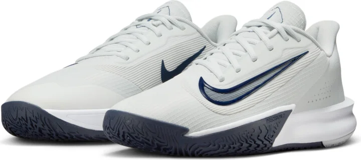 Nike Men's Precision 7 Basketball Shoes in Grey | HJ9153-003 - Image 5