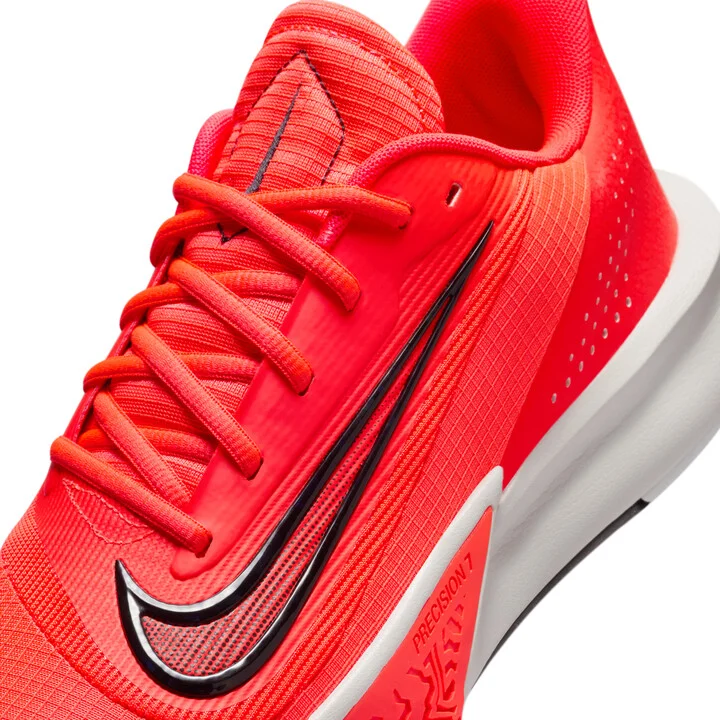Nike Men's Precision 7 Basketball Shoes in Red | HJ9153-600 - Image 7