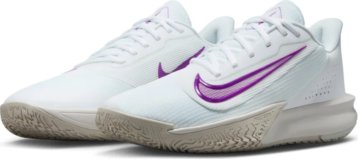 Nike Men's Precision 7 Basketball Shoes in White | HJ9153-100 - Image 5