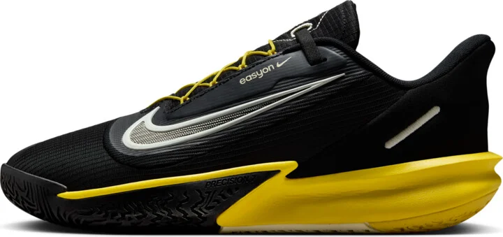 Nike Men's Precision 7 EasyOn Basketball Shoes in Black | HJ9154-001