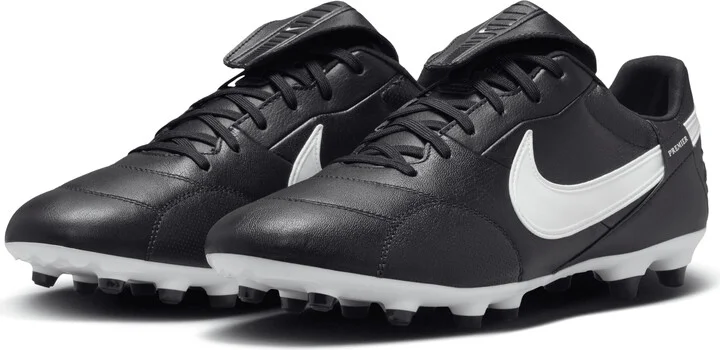 Nike Men's Premier 3 Firm-Ground Low-Top Soccer Cleats in Black | HM0265-002 - Image 5