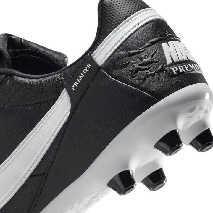 Nike Men's Premier 3 Firm-Ground Low-Top Soccer Cleats in Black | HM0265-002 - Image 9