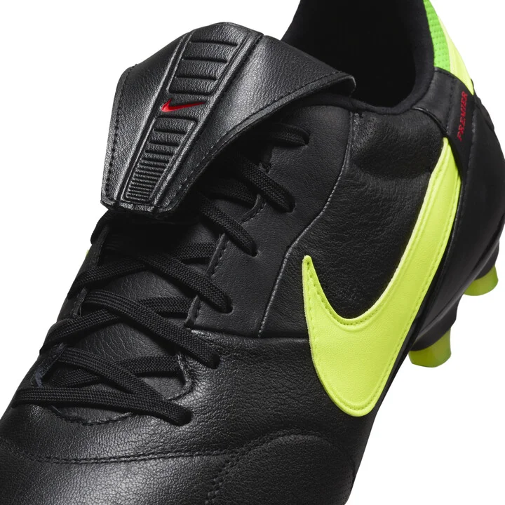 Nike Men's Premier 3 Firm-Ground Low-Top Soccer Cleats in Black | HM0265-008 - Image 8