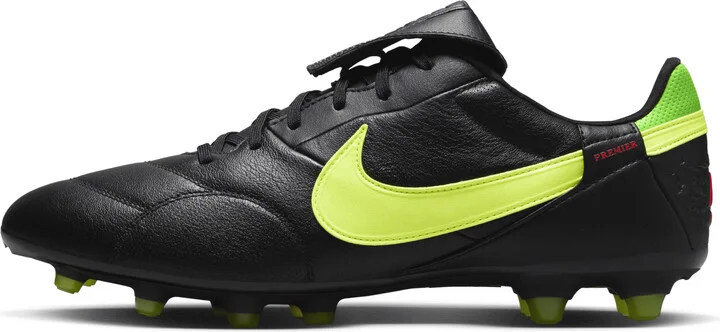 Nike Men's Premier 3 Firm-Ground Low-Top Soccer Cleats in Black | HM0265-008