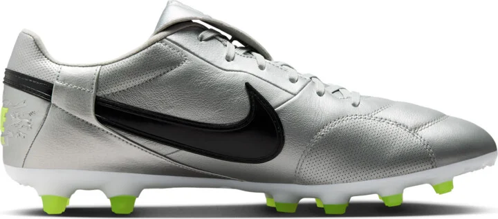 Nike Men's Premier 3 Firm-Ground Low-Top Soccer Cleats in Grey | HM0265-004 - Image 3