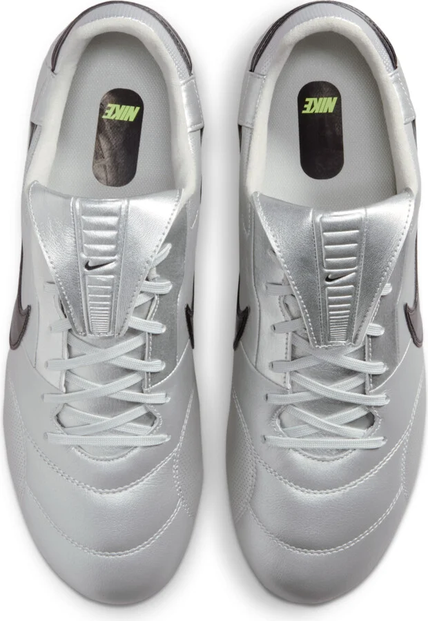 Nike Men's Premier 3 Firm-Ground Low-Top Soccer Cleats in Grey | HM0265-004 - Image 4