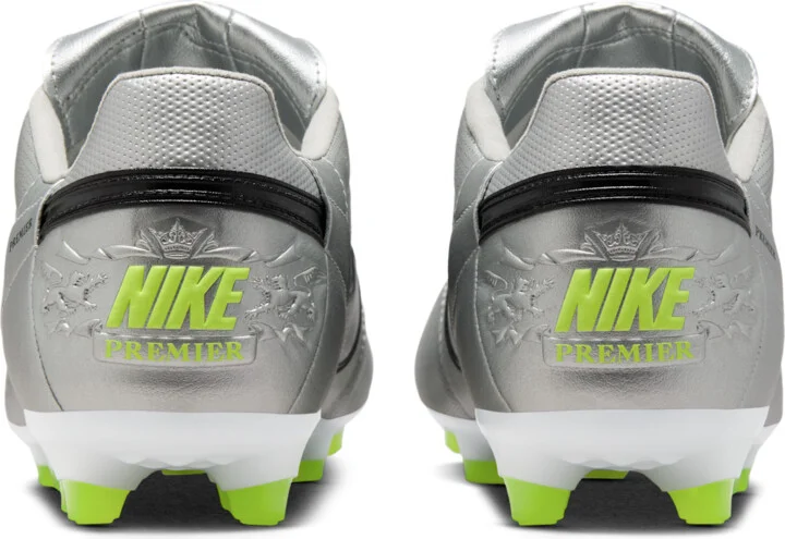 Nike Men's Premier 3 Firm-Ground Low-Top Soccer Cleats in Grey | HM0265-004 - Image 6