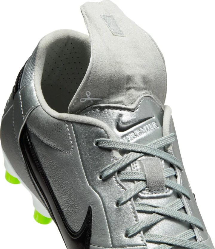 Nike Men's Premier 3 Firm-Ground Low-Top Soccer Cleats in Grey | HM0265-004 - Image 10