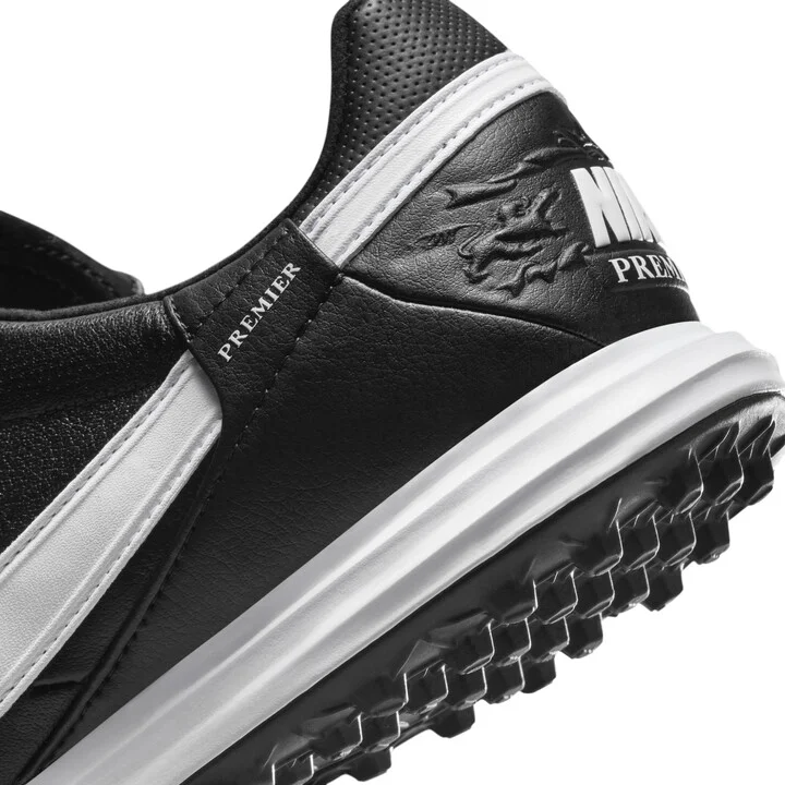 Nike Men's Premier 3 Turf Low-Top Soccer Shoes in Black | HM0283-001 - Image 8