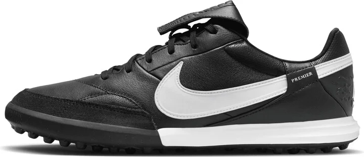 Nike Men's Premier 3 Turf Low-Top Soccer Shoes in Black | HM0283-001