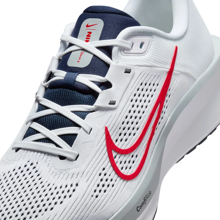 Nike Men's Quest 6 Road Running Shoes in White | FD6033-107 - Image 7