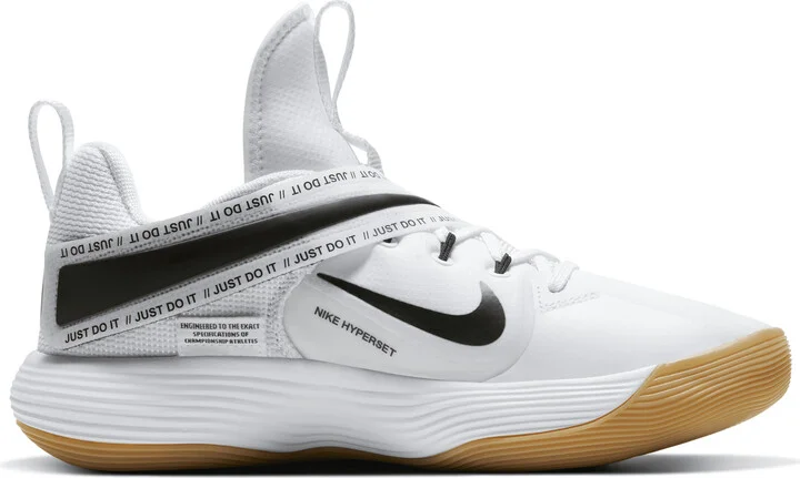 Nike Men's React HyperSet Indoor Court Shoes in White | CI2955-100 - Image 3