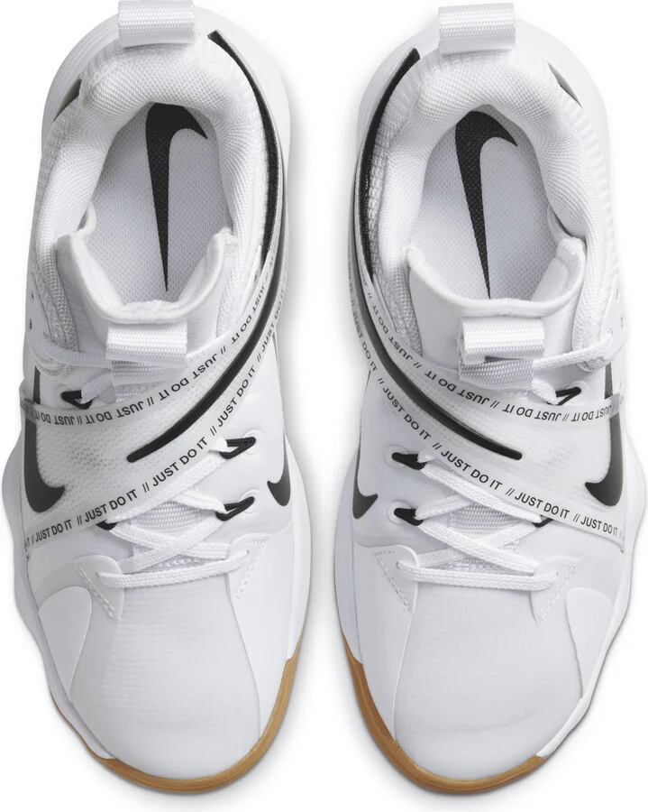 Nike Men's React HyperSet Indoor Court Shoes in White | CI2955-100 - Image 4