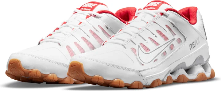 Nike Men's Reax 8 TR Workout Shoes in White | 621716-103 - Image 5