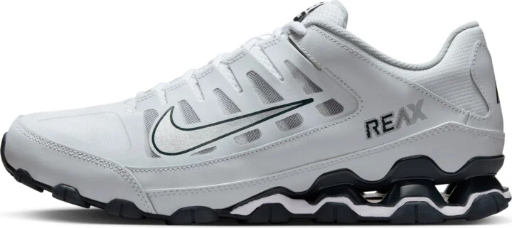 Nike Men's Reax 8 TR Workout Shoes in White | 621716-108