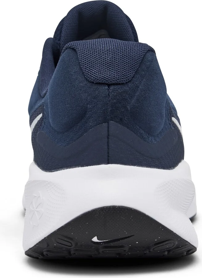 Nike Men's Revolution 7 Running Sneakers from Finish Line - Navy, Pure Platinum - Image 4