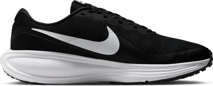 Nike Men's Revolution 8 Road Running Shoes (Extra Wide) in Black | HQ1996-001 - Image 3