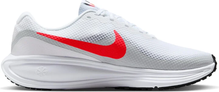Nike Men's Revolution 8 Road Running Shoes (Extra Wide) in White | HQ1996-100 - Image 3