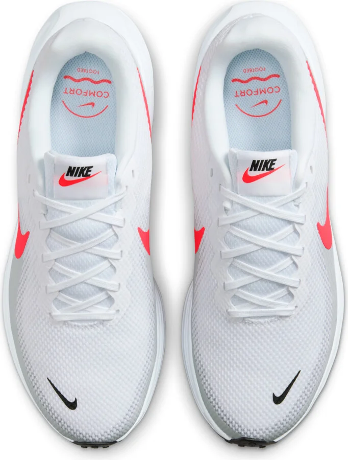 Nike Men's Revolution 8 Road Running Shoes (Extra Wide) in White | HQ1996-100 - Image 4