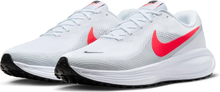 Nike Men's Revolution 8 Road Running Shoes (Extra Wide) in White | HQ1996-100 - Image 5