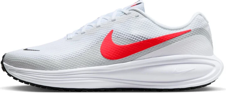 Nike Men's Revolution 8 Road Running Shoes (Extra Wide) in White | HQ1996-100