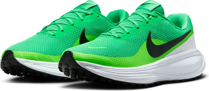 Nike Men's Revolution 8 Road Running Shoes in Green | HJ9198-301 - Image 5