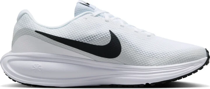 Nike Men's Revolution 8 Road Running Shoes in White | HJ9198-101 - Image 3