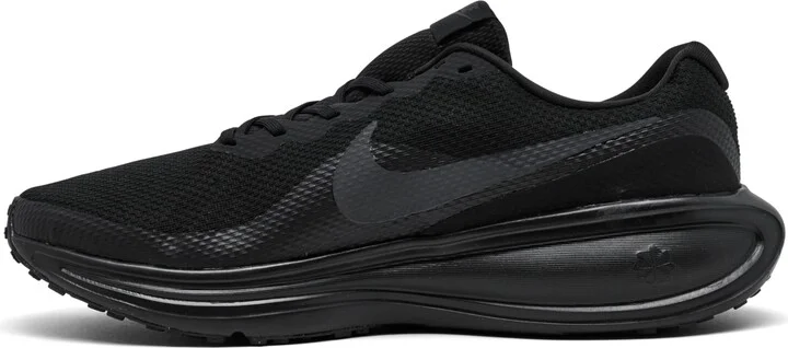 Nike Men's Revolution 8 Wide Width Running Sneakers from Finish Line - Black, Anthracite - Image 2