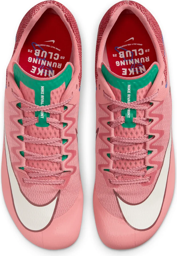 Nike Men's Rival Sprint Track & Field Sprinting Spikes in Pink | HQ2061-600 - Image 4