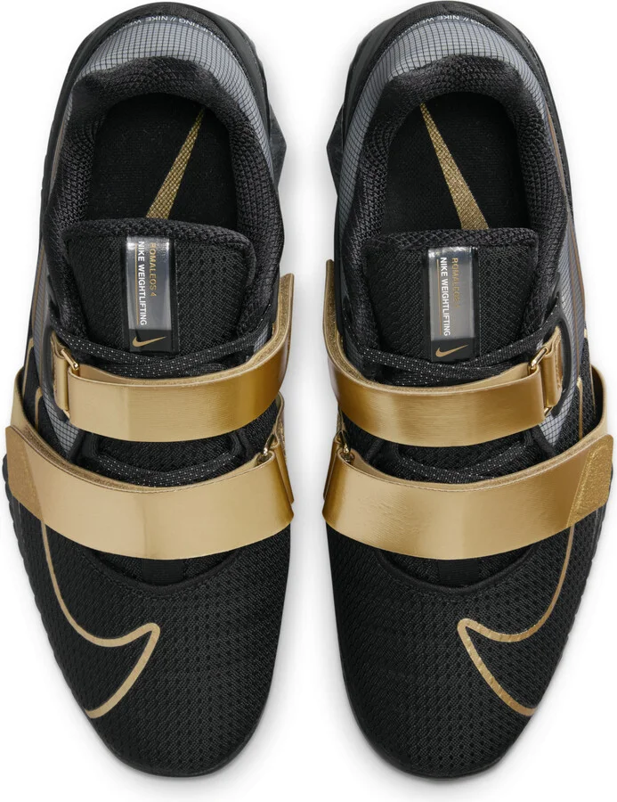 Nike Men's Romaleos 4 Weightlifting Shoes in Black | CD3463-001 - Image 4