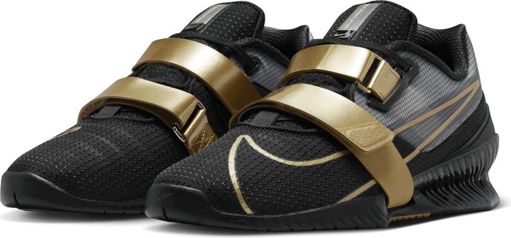 Nike Men's Romaleos 4 Weightlifting Shoes in Black | CD3463-001 - Image 5