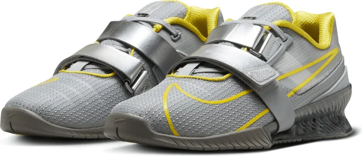 Nike Men's Romaleos 4 Weightlifting Shoes in Grey | CD3463-002 - Image 5