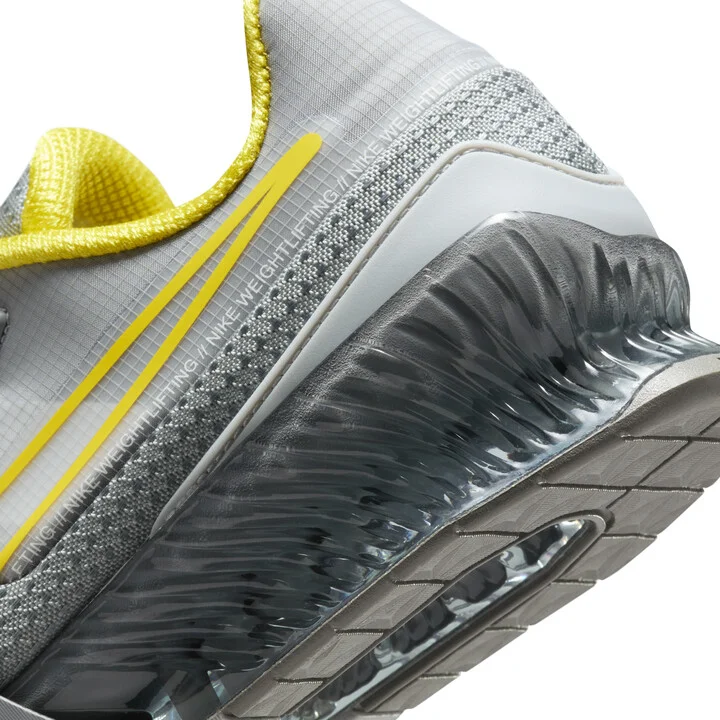 Nike Men's Romaleos 4 Weightlifting Shoes in Grey | CD3463-002 - Image 8