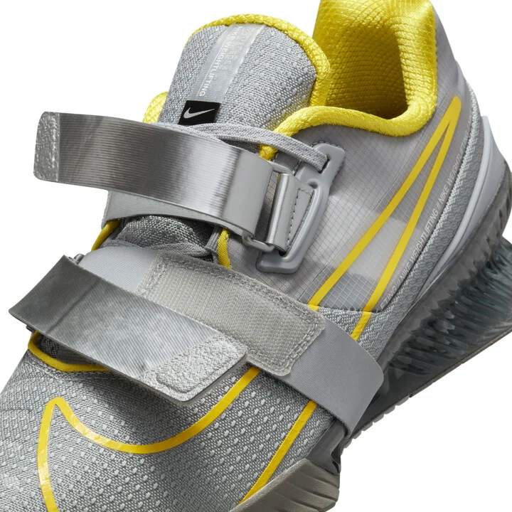 Nike Men's Romaleos 4 Weightlifting Shoes in Grey | CD3463-002 - Image 9