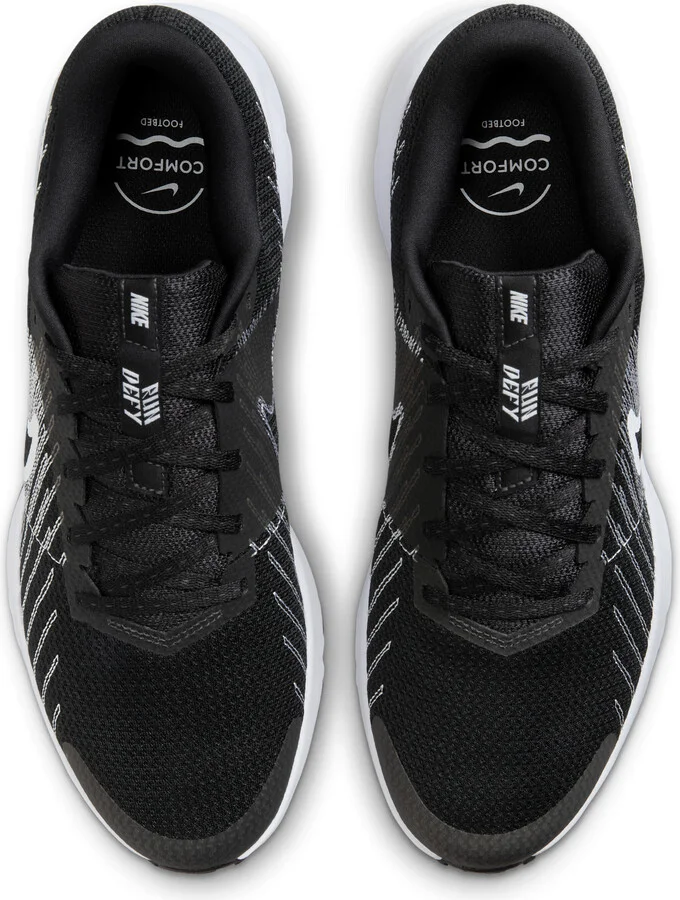 Nike Men's Run Defy Road Running Shoes in Black | HM9594-004 - Image 4