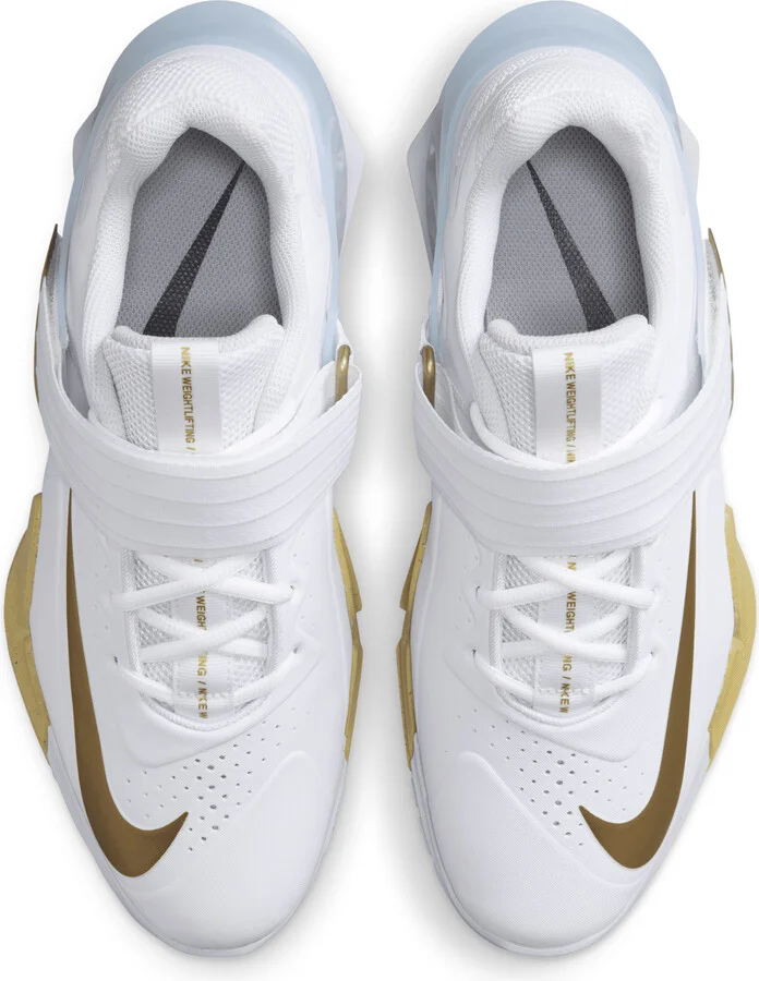 Nike Men's Savaleos Weightlifting Shoes in White | CV5708-101 - Image 4