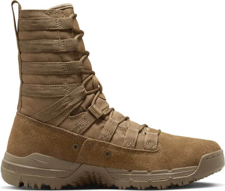 Nike Men's SFB Gen 2 8" Leather Tactical Boots in Brown | 922471-900 - Image 3