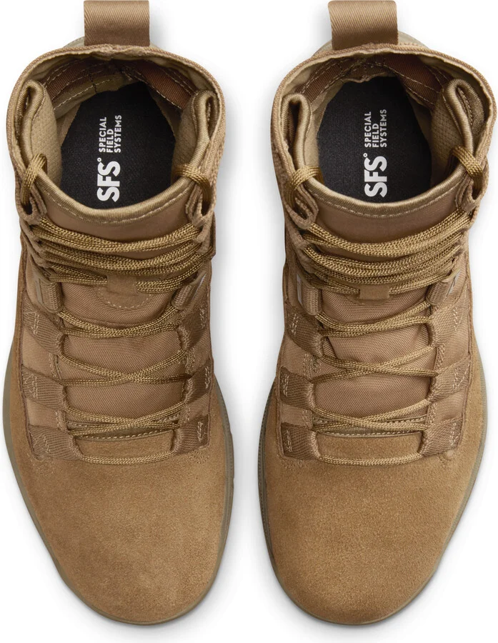 Nike Men's SFB Gen 2 8" Leather Tactical Boots in Brown | 922471-900 - Image 4