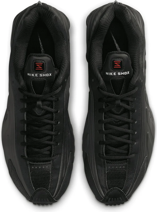 Nike Men's Shox R4 Shoes in Black | HQ1988-001 - Image 4