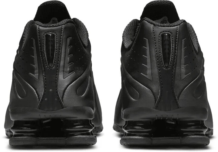 Nike Men's Shox R4 Shoes in Black | HQ1988-001 - Image 6