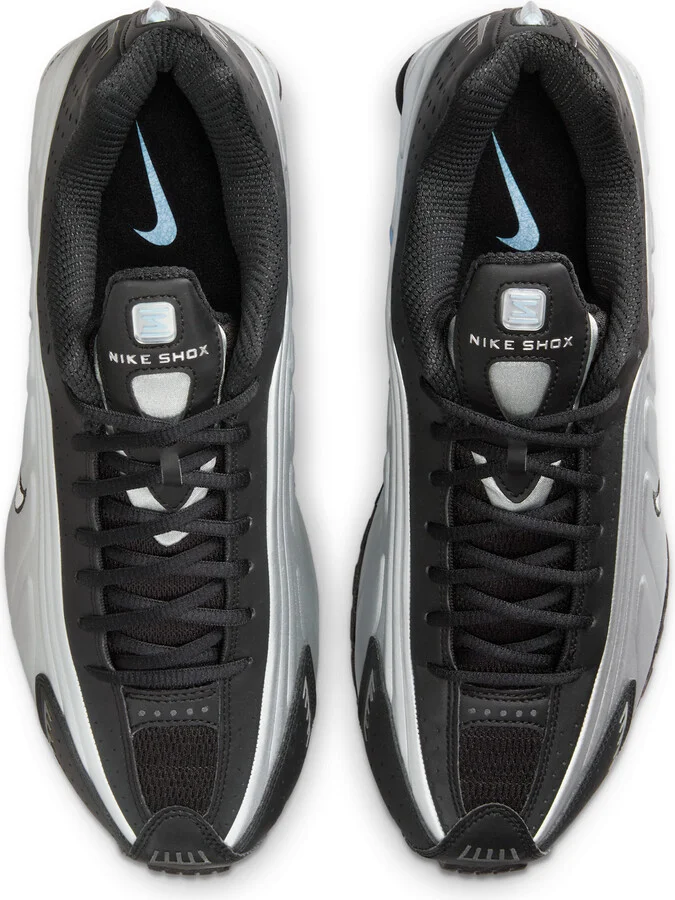 Nike Men's Shox R4 Shoes in Grey | HQ1988-004 - Image 4