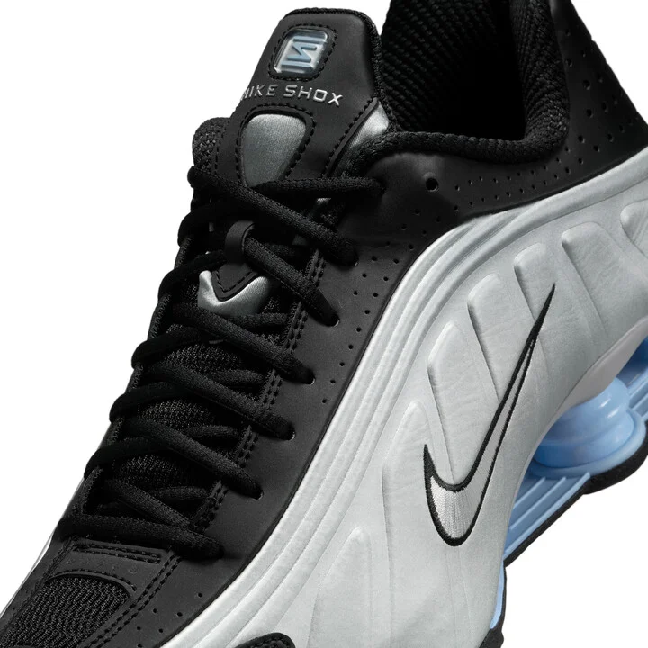 Nike Men's Shox R4 Shoes in Grey | HQ1988-004 - Image 7