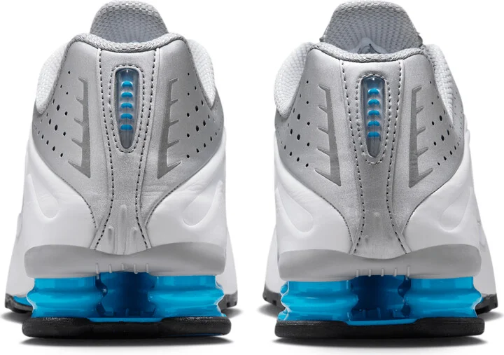 Nike Men's Shox R4 Shoes in Grey | HQ1988-005 - Image 6