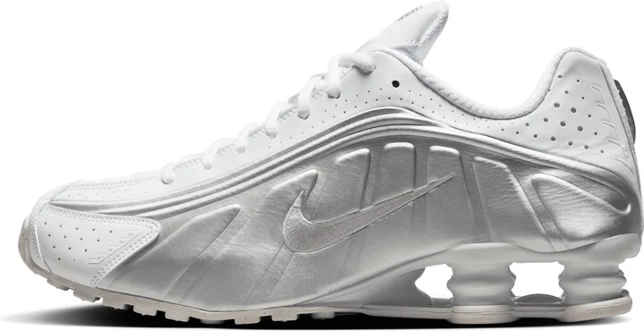 Nike Men's Shox R4 Shoes in White | HQ1988-101